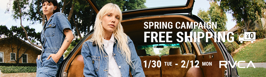 SPRING CAMPAIGN FREE SHIPPING
